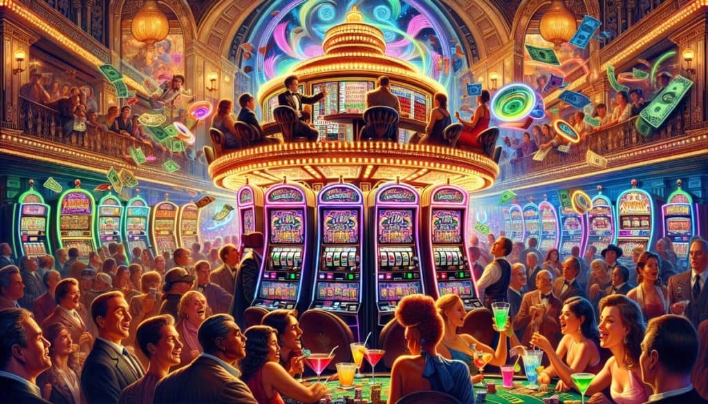 Casino slotovi s mini pričama u pozadini