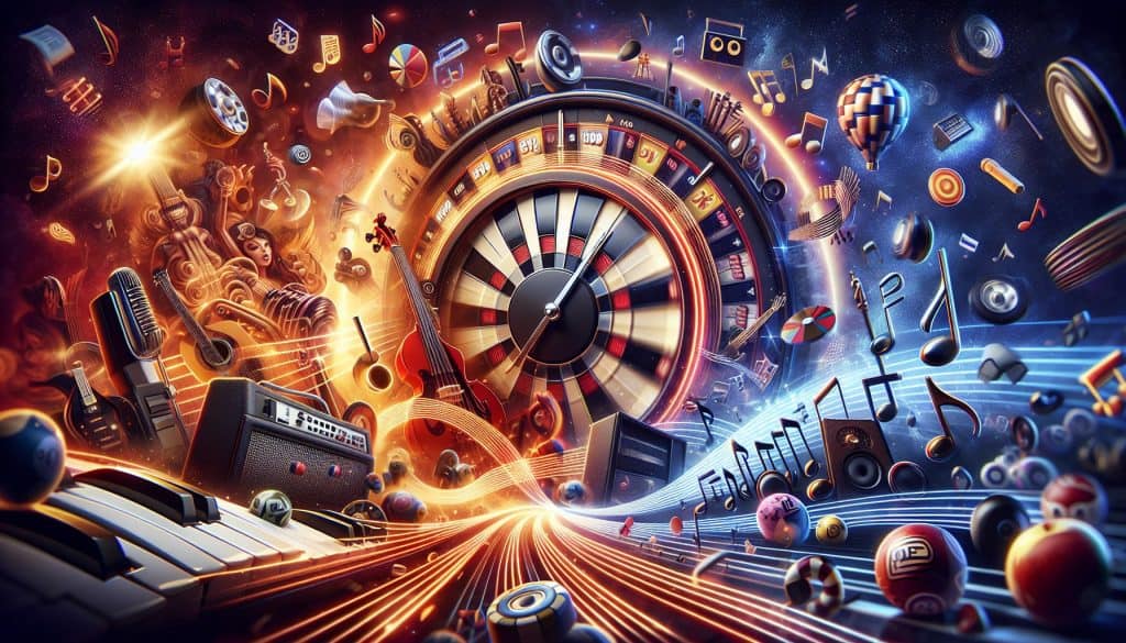 Slot koji koristi vašu omiljenu glazbu kao bonus multiplikator