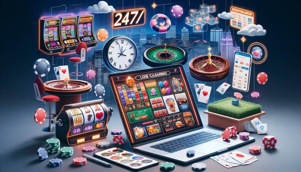 Zašto su online casino igre dostupne 24/7?