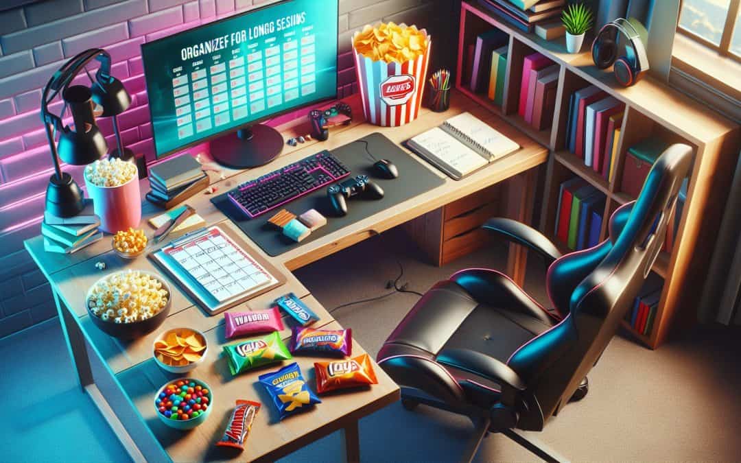 Kako se organizirati za duže sesije igranja