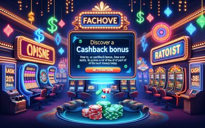 Što je to cashback bonus i kako ga iskoristiti u online casinu?