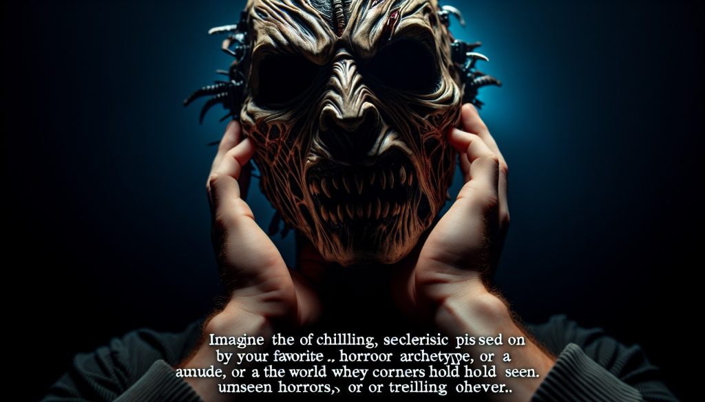 Možeš li igrati s maskom lika iz horora?