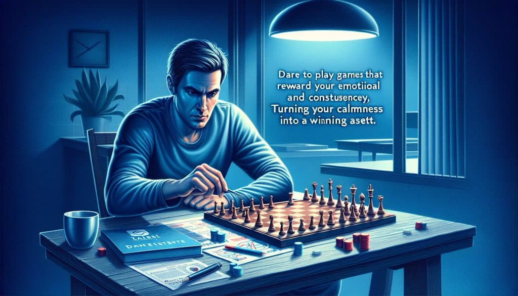 Igre koje nagrađuju emocionalnu stabilnost i dosljednost Igre koje nagrađuju emocionalnu stabilnost i dosljednost